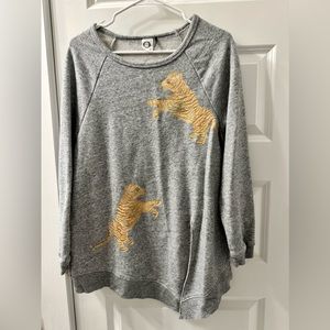 Anthropologie , Akemi + Kin, pullover, split tunic, sweatshirt